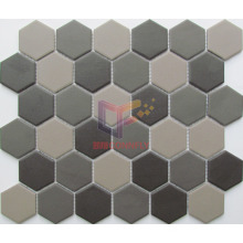 Matt Hexagon Ceramic Mosaic for Kitchen Splash (CST275)